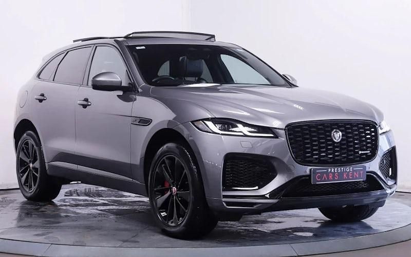 Grey Used 2022 Jaguar F-Pace R-Dynamic SUV | £31,730 (Fair price) - Image 1/4