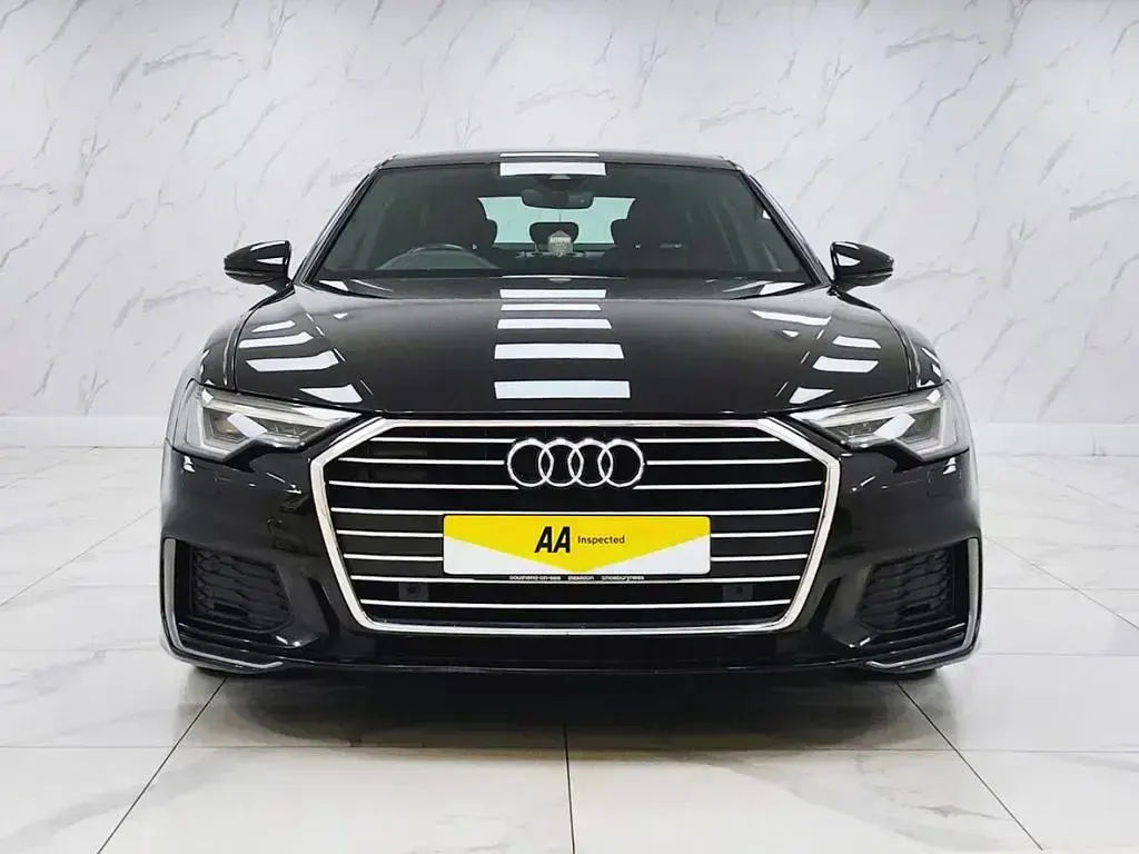 Used Audi A6 S-Line 204 HP (150 kW) 2019 Black Sedan
