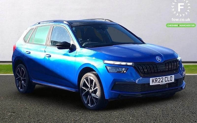Blue Used 2022 Skoda Kamiq Monte Carlo SUV | £19,999 (Fair price) - Image 1/3