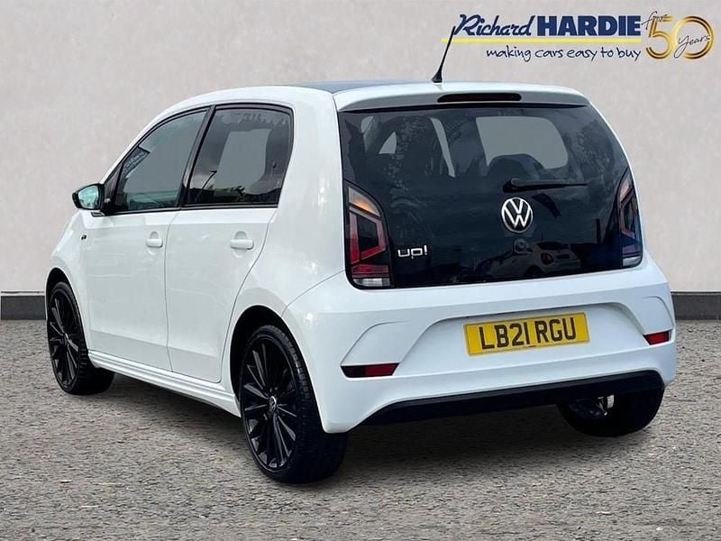 White Used 2021 VW up! R-line Hatchback | £12,386 (Fair price) - Image 1/3