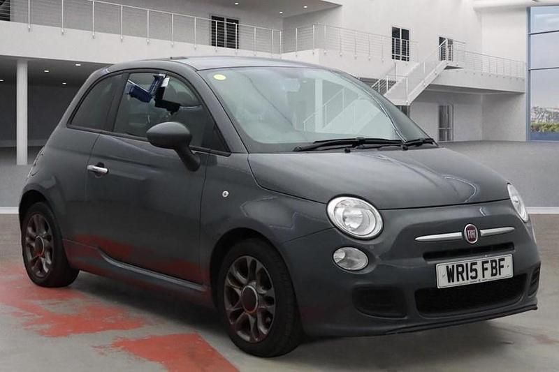 Grey Used 2015 Fiat 500 S Hatchback | £4,390 (Fair price) - Image 1/1