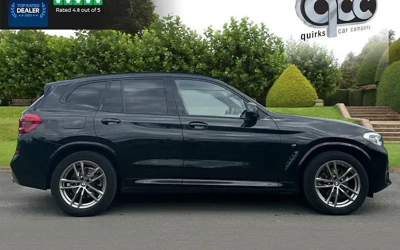 Used BMW X3 M Sport 190 HP (139 kW) 2019 Black sapphire SUV