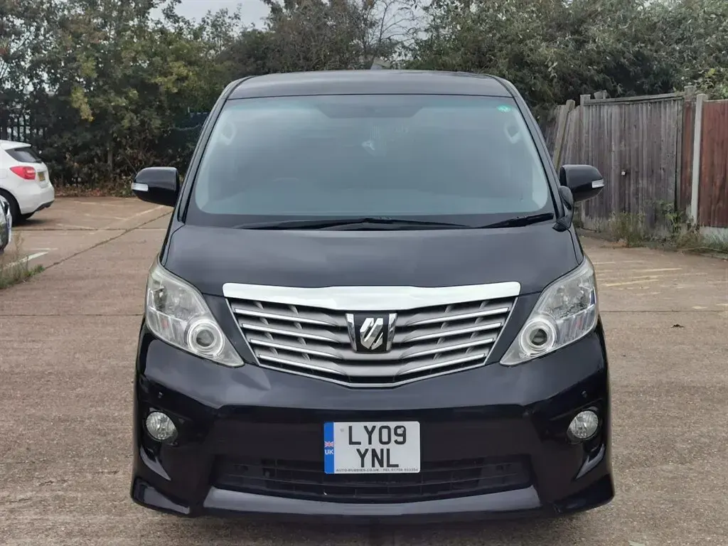 Used Toyota Alphard Platinum 2009 Black MPV