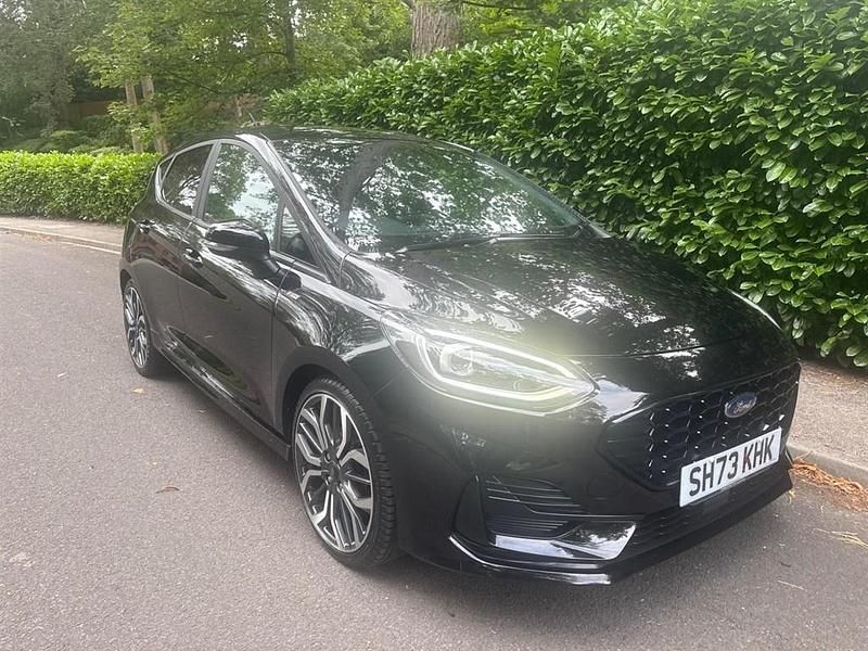 Black Used 2023 Ford Fiesta ST-Line X Hatchback | £16,495 (A bit pricey) - Image 1/4