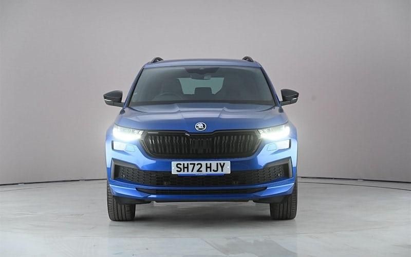 Used Skoda Kodiaq SportLine 150 HP (110 kW) 2023 Blue SUV