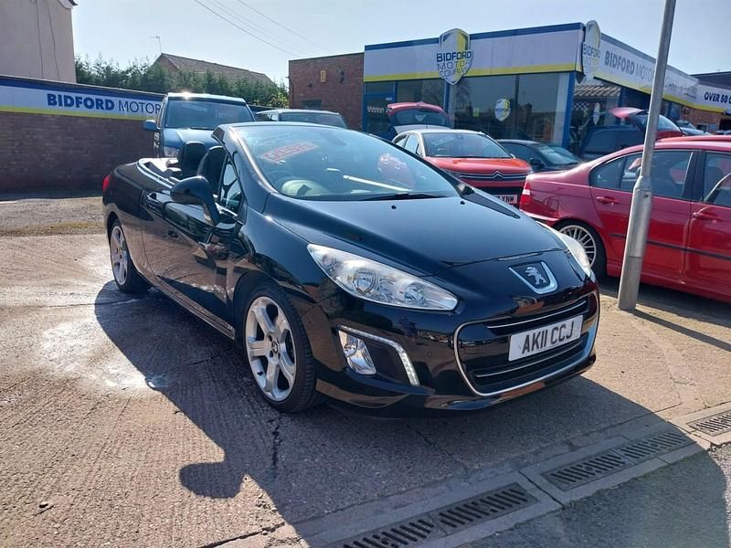Used Peugeot 308 CC Allure 161 HP (118 kW) 2011 Black Cabriolet