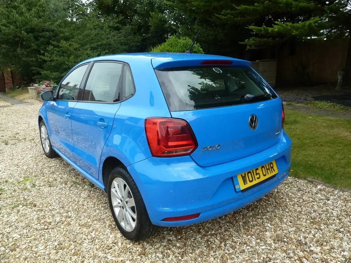 Used VW Polo SE 2015 Blue Hatchback