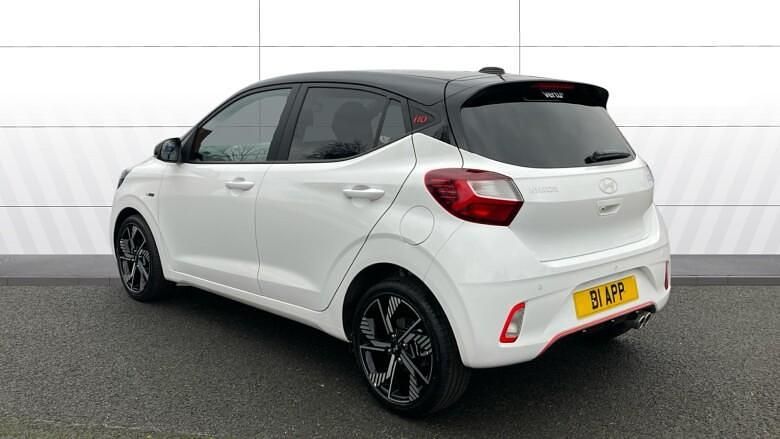 Used Hyundai i10 N Line 90 HP (66 kW) 2024 White Hatchback