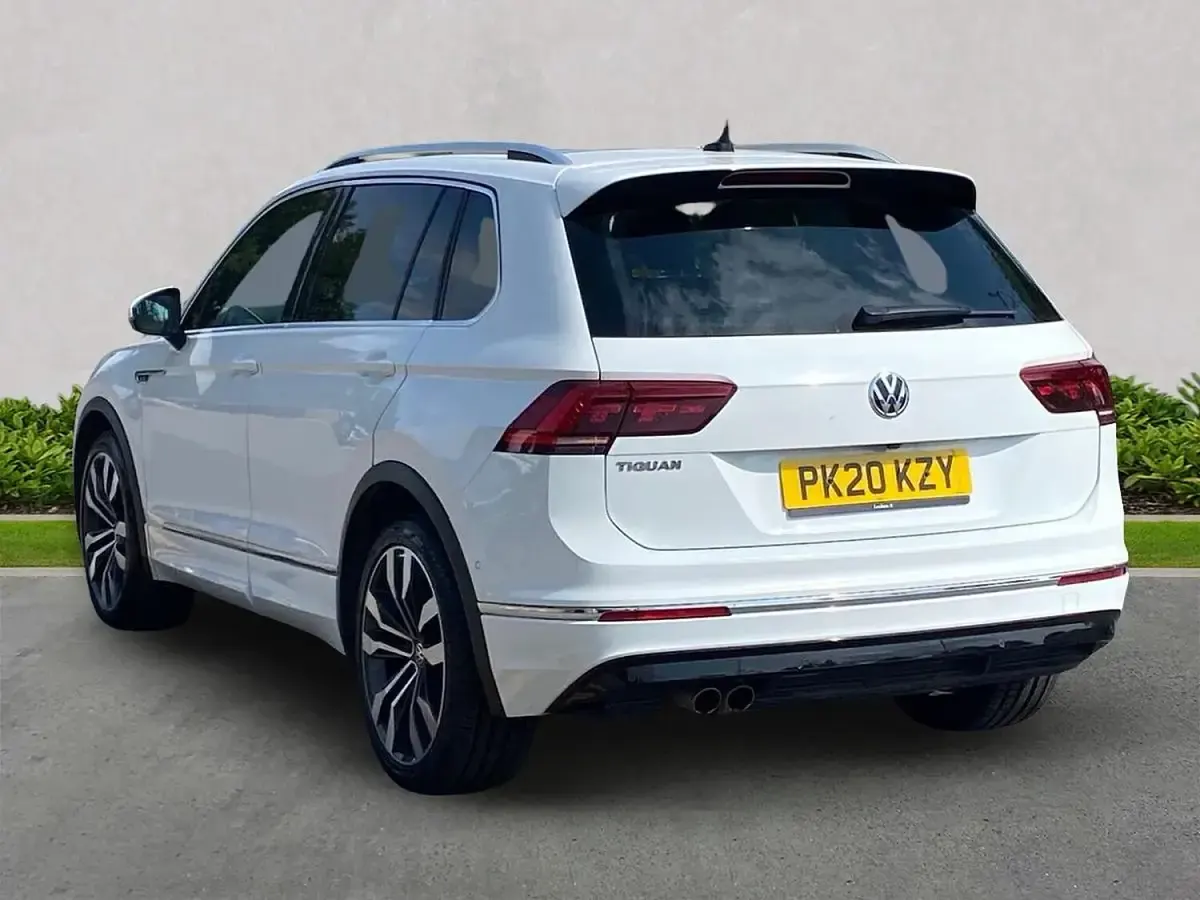 Used VW Tiguan R-line 150 HP (110 kW) 2020 White SUV