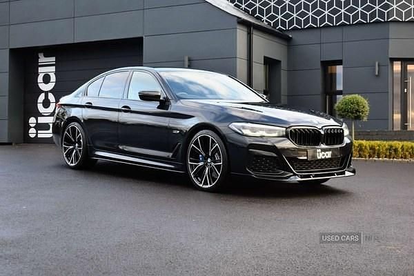 Used BMW 530e M Sport 2022 Black Sedan
