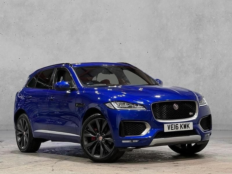 Blue Used 2016 Jaguar F-Pace First Edition SUV | £17,990 (Fair price) - Image 1/4
