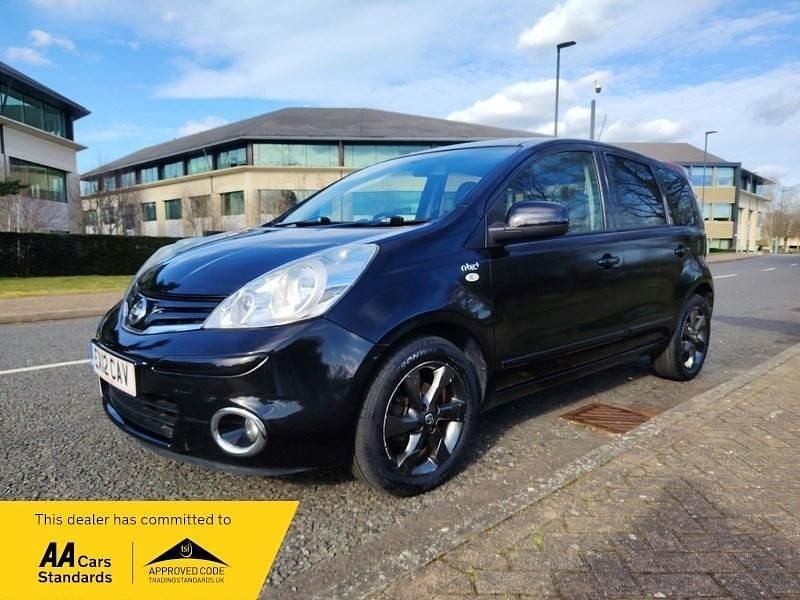 Used Nissan Note N-TEC 110 HP (80 kW) 2012 Black Hatchback