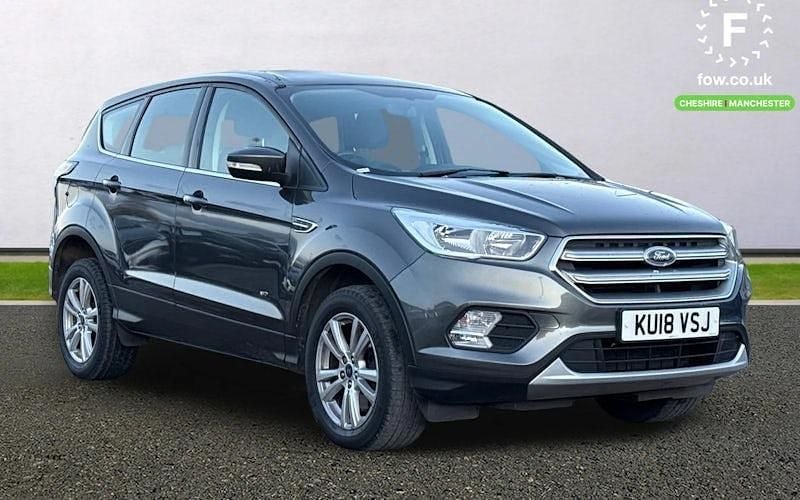 Grey Used 2018 Ford Kuga Zetec SUV | £11,199 (Good price) - Image 1/4