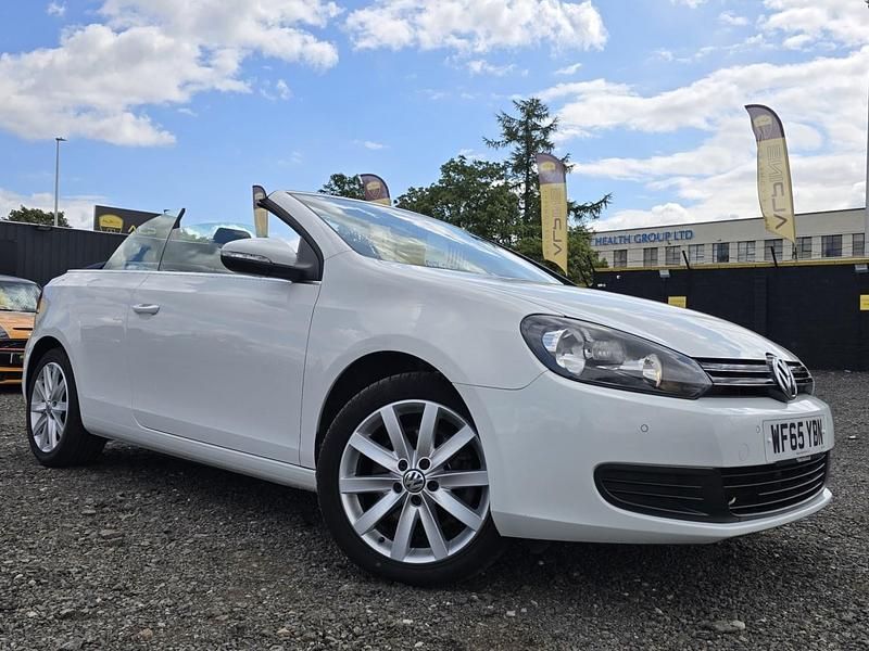 Used VW Golf Cabriolet SE 150 HP (110 kW) 2015 White Cabriolet