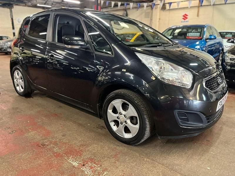 Used Kia Venga 123 HP (90 kW) 2013 Black Hatchback