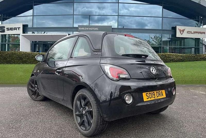 Used Vauxhall Adam 68 HP (50 kW) 2019 Black Hatchback