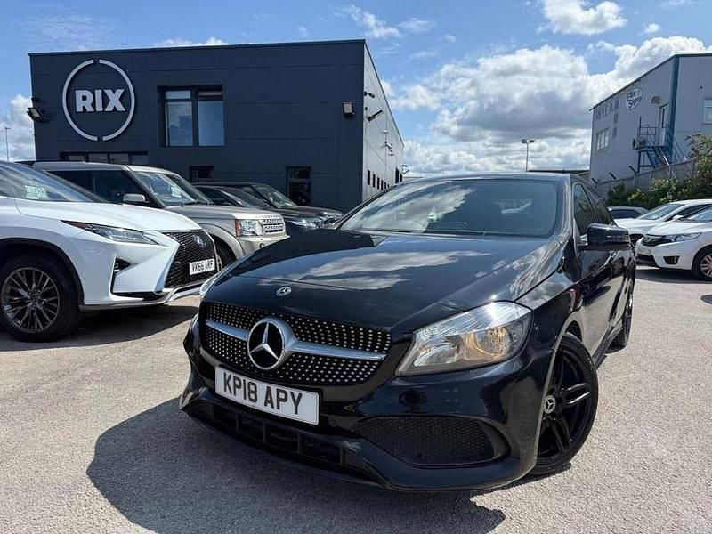Black Used 2018 Mercedes A180 AMG line Hatchback | £11,950 (Fair price) - Image 1/4