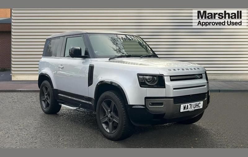 Silver Used 2021 Land Rover Defender SE Dynamic SUV | £46,862 (Super price) - Image 1/4