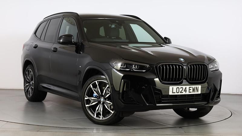 Black Used 2024 BMW X3 M Sport SUV | £40,500 (Fair price) - Image 1/4