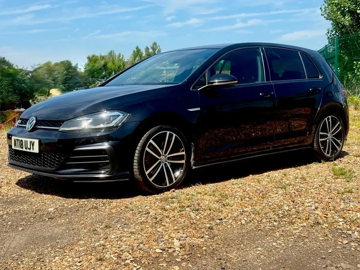 Used VW Golf VII GTD 184 HP (135 kW) 2018 Black Hatchback