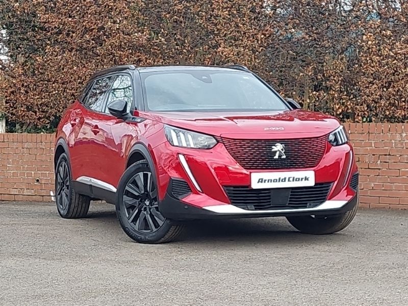 Red Used 2022 Peugeot e-2008 Premium SUV | £16,498 (A bit pricey) - Image 1/4