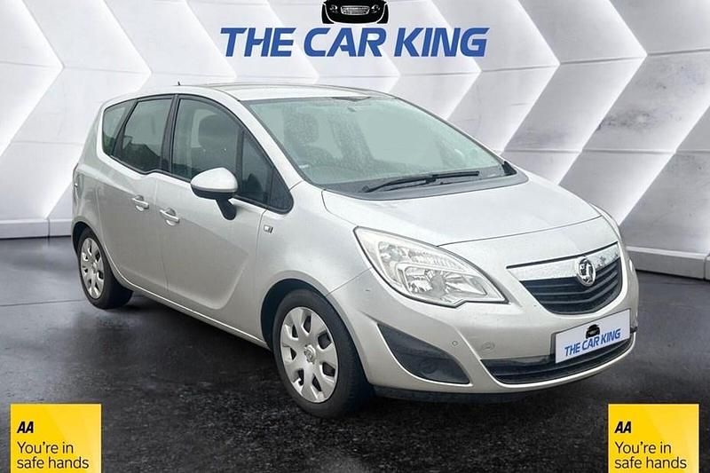 Used Vauxhall Meriva 100 HP (73 kW) 2011 Silver MPV