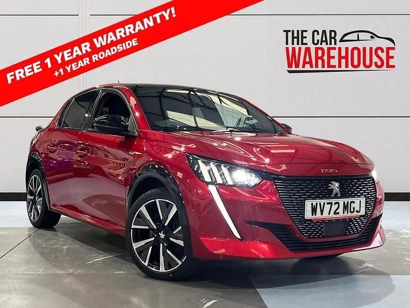 Used Peugeot 208 GT-line 2022 Red Hatchback