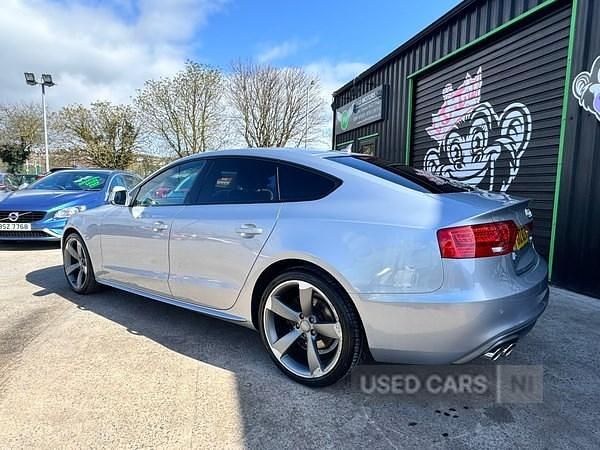 Used Audi A5 Black Edition 2014 Silver Coupe