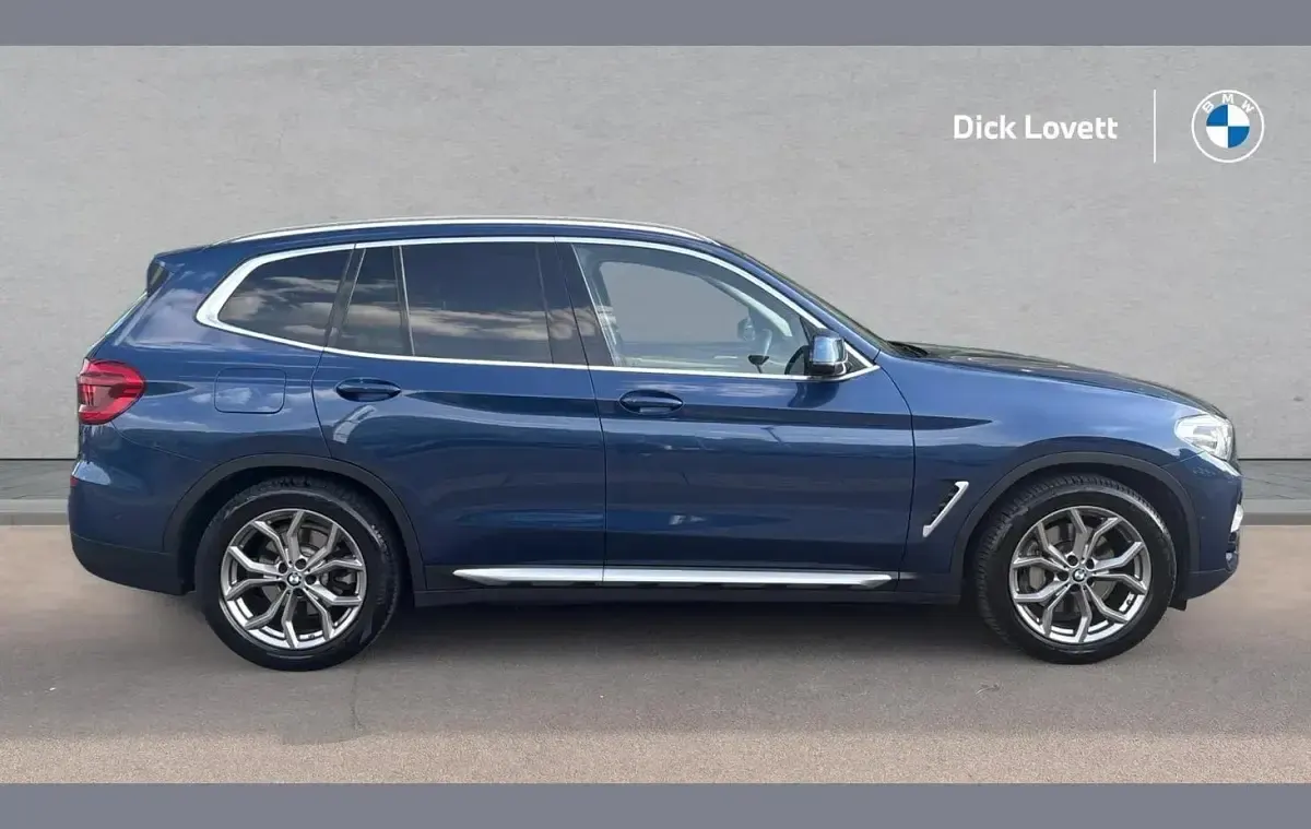 Used BMW X3 xLine 261 HP (191 kW) 2018 Blue SUV