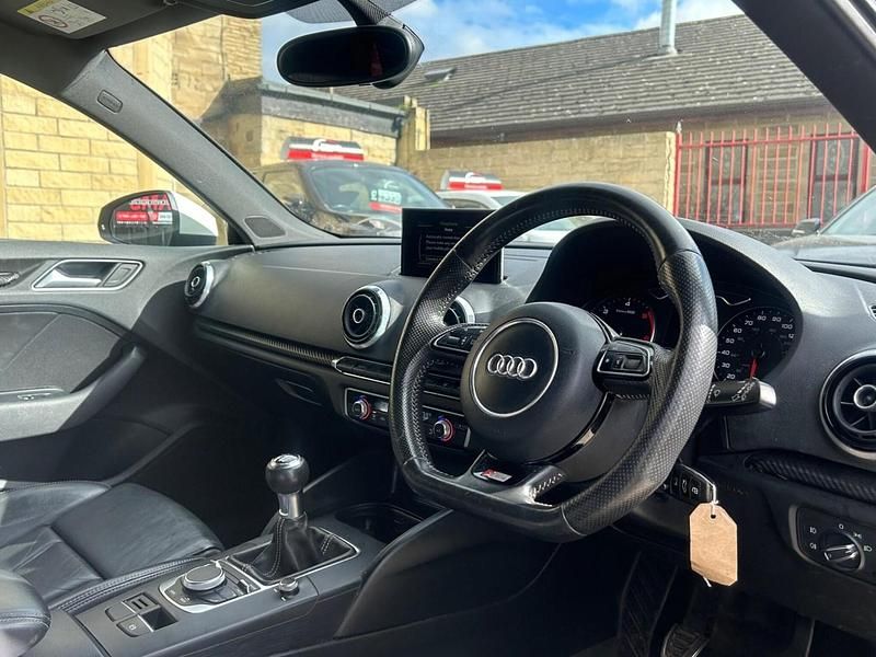 Used Audi A3 S-Line 2014 White Hatchback