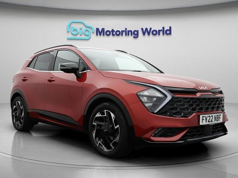Red Used 2022 Kia Sportage GT-Line SUV | £19,700 (Fair price) - Image 1/4