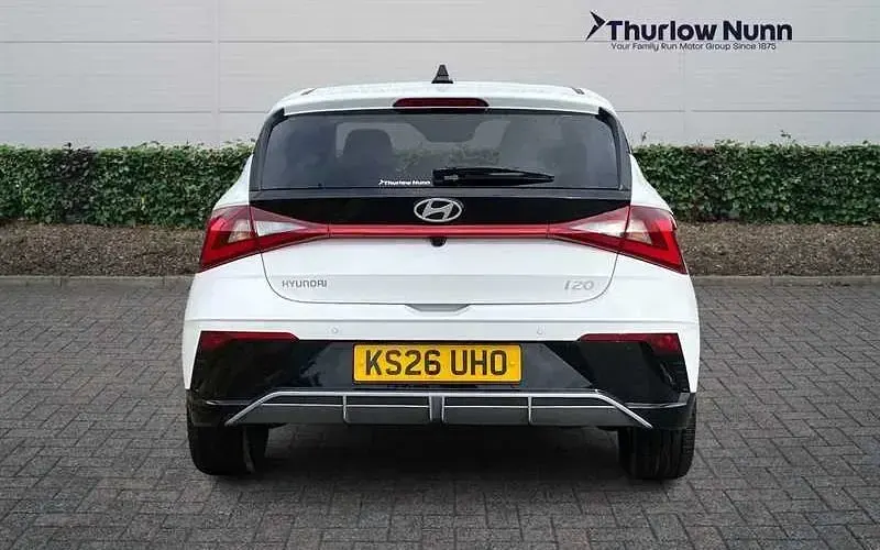 New Hyundai i20 Premium 101 HP (74 kW) 2026 Atlas white Hatchback