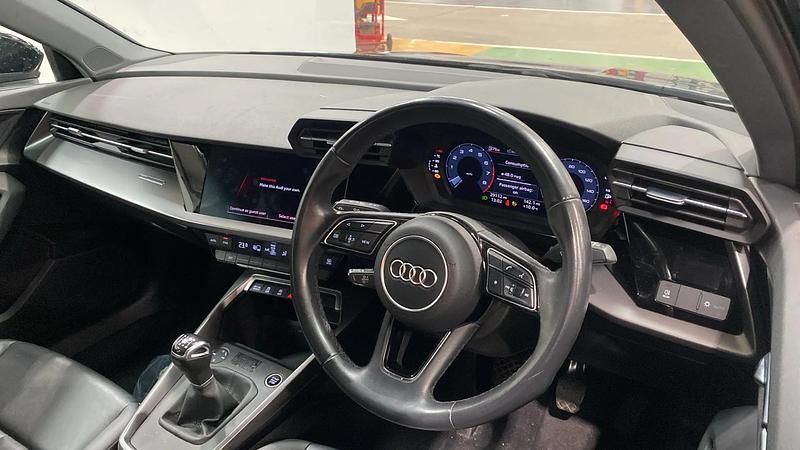 Used Audi A3 Sport 110 HP (80 kW) 2023 Black Sedan