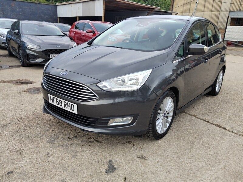 Grey Used 2018 Ford C-MAX Titanium MPV | £6,500 (Super price) - Image 1/4