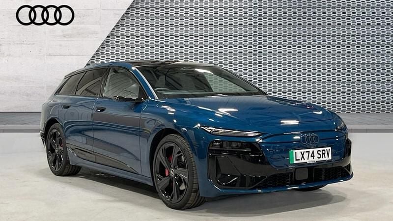 Blue Used 2025 Audi A6 e-tron Performance Estate | £51,990 (Good price) - Image 1/4