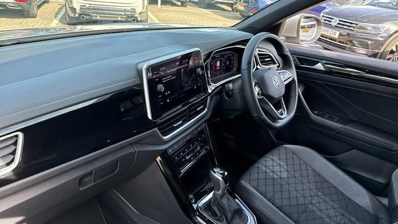 Silver Used 2022 VW T-Roc R-line SUV | £25,206 (Fair price) - Image 1/3
