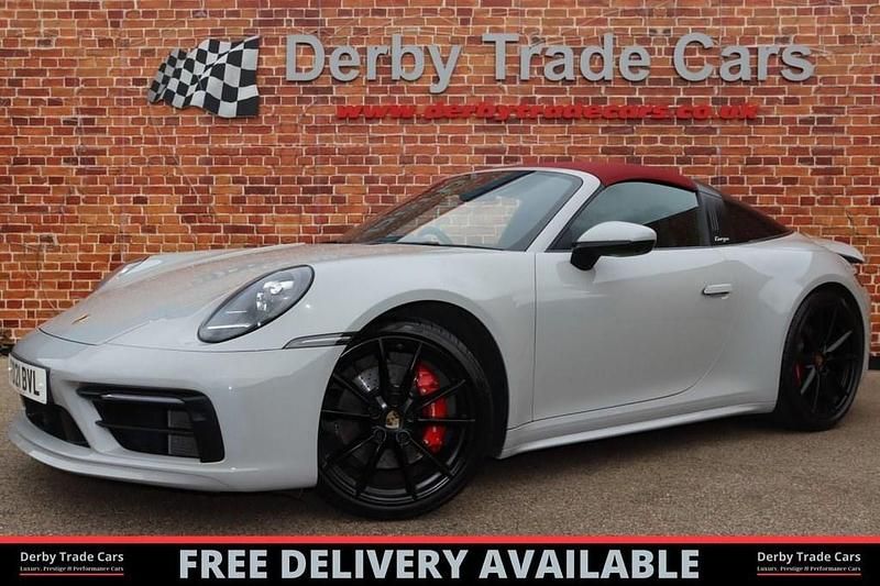 Grey Used 2021 Porsche 911 Cabriolet | £96,990 (Good price) - Image 1/4