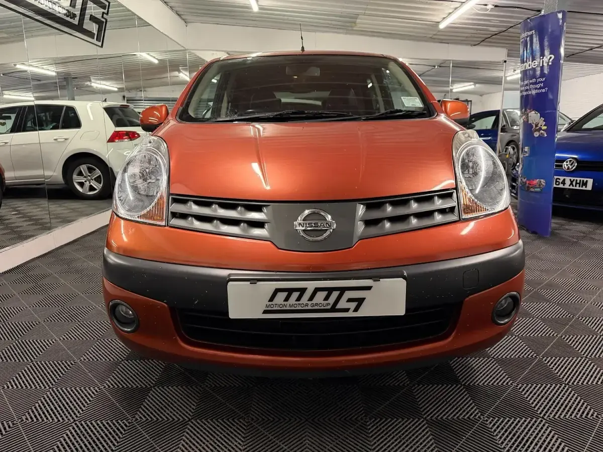 Used Nissan Note 110 HP (80 kW) 2006 Orange Hatchback
