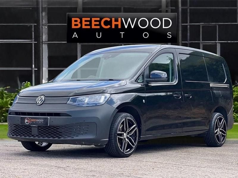 Used VW Caddy Maxi 102 HP (75 kW) 2021 Black MPV
