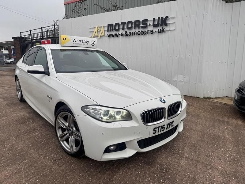 White Used 2015 BMW 520 M Sport Sedan | £5,400 (Super price) - Image 1/4