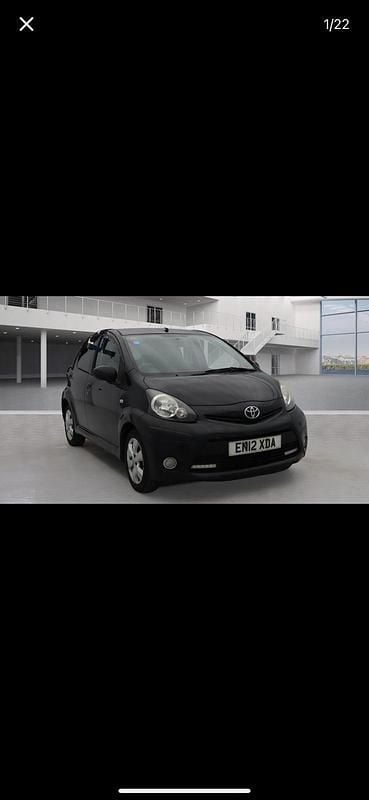 Black Used 2012 Toyota Aygo Hatchback | £1,895 (Good price) - Image 1/4