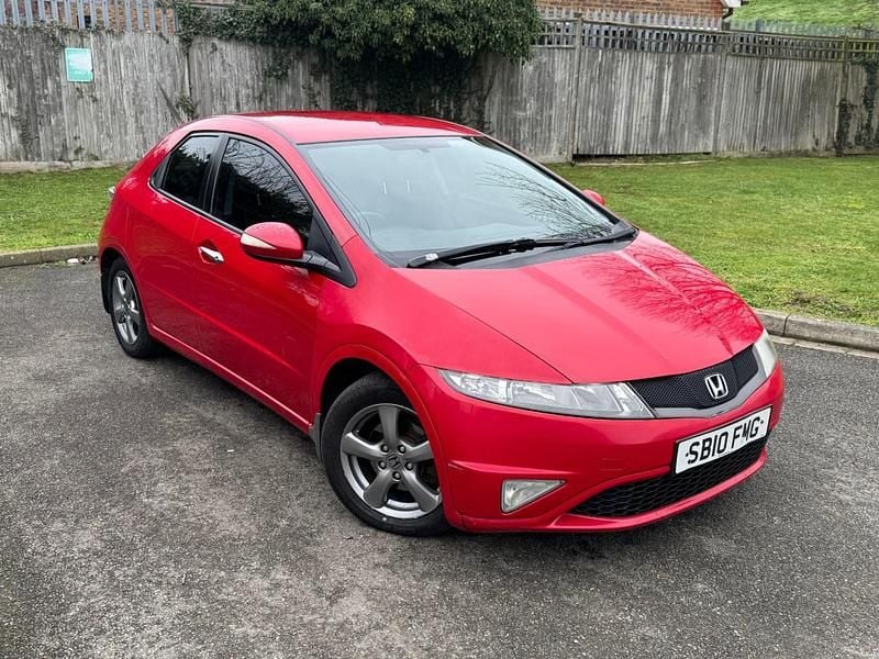 Used Honda Civic SI 98 HP (72 kW) 2010 Red Hatchback