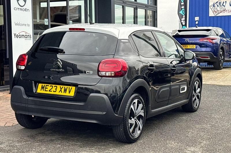 Used Citroën C3 PureTech 108 HP (79 kW) 2023 Black Hatchback
