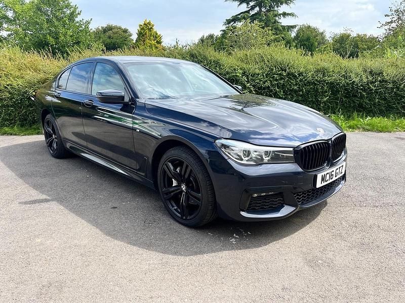 Black Used 2016 BMW 730 M Sport Sedan | £19,950 (Fair price) - Image 1/4