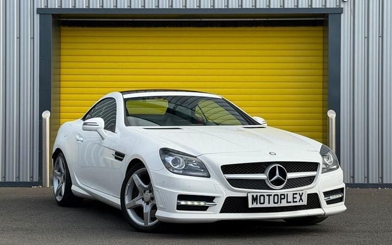 Used Mercedes SLK250 AMG 204 HP (150 kW) 2013 White Cabriolet
