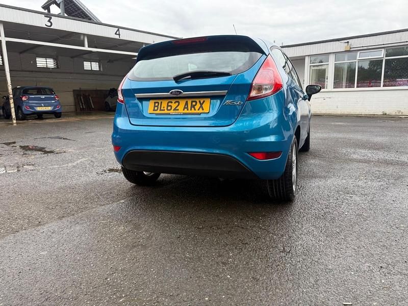 Used Ford Fiesta Zetec 2013 Blue Hatchback