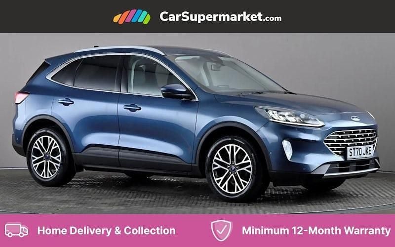 Blue Used 2020 Ford Kuga Titanium SUV | £16,197 (Good price) - Image 1/4