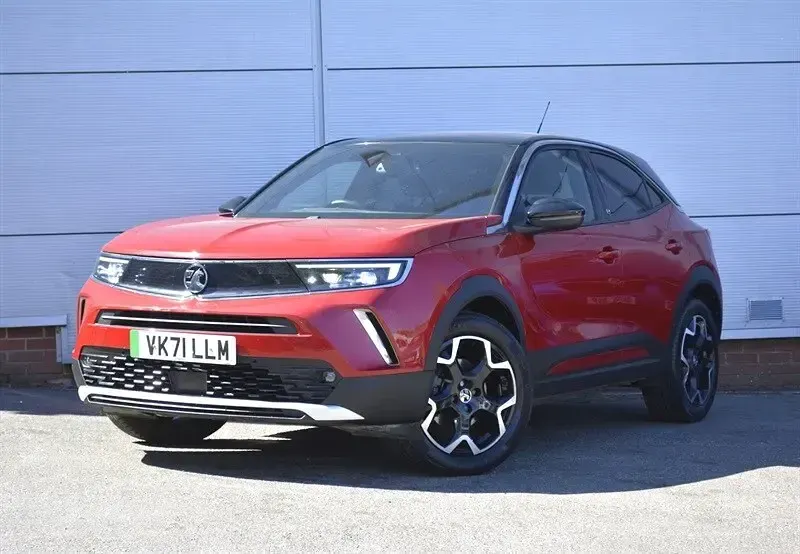 Used Vauxhall Mokka Edition 100 kW (136 HP) 2021 Red SUV