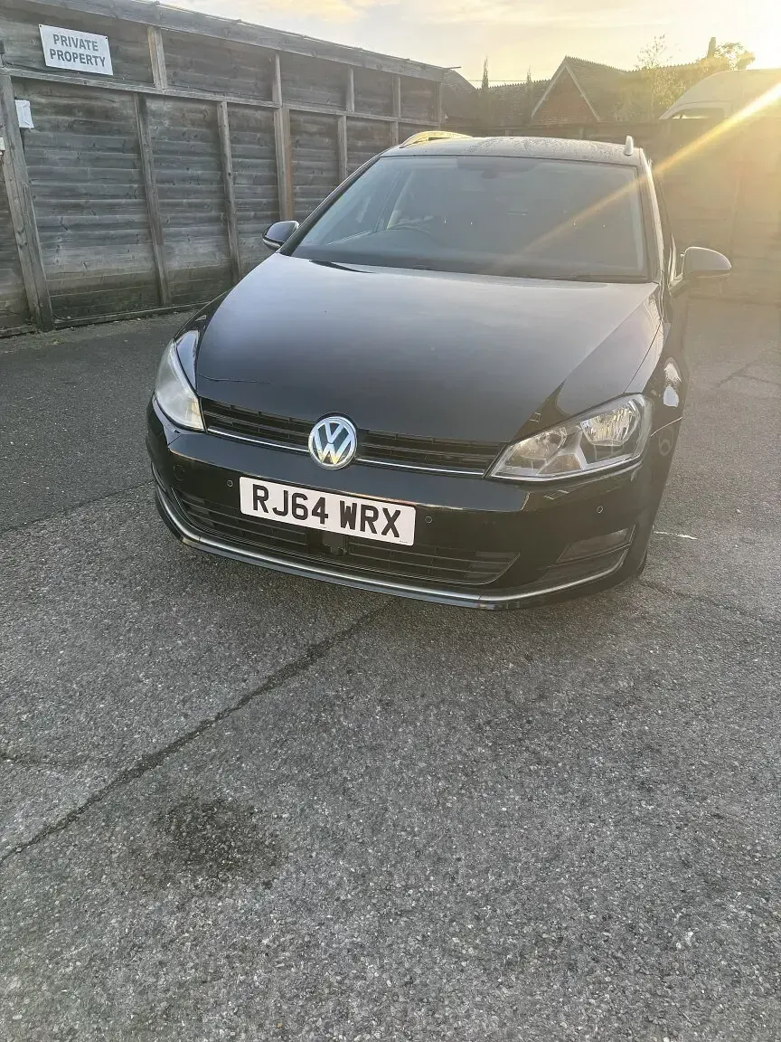 Used VW Golf VII GT 150 HP (110 kW) 2015 Black Estate
