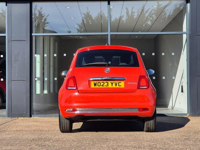 Used Fiat 500 70 HP (51 kW) 2023 Scicila orange Hatchback